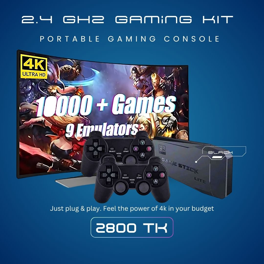 2.4G Wireless Controller Gamepad with TV Stick